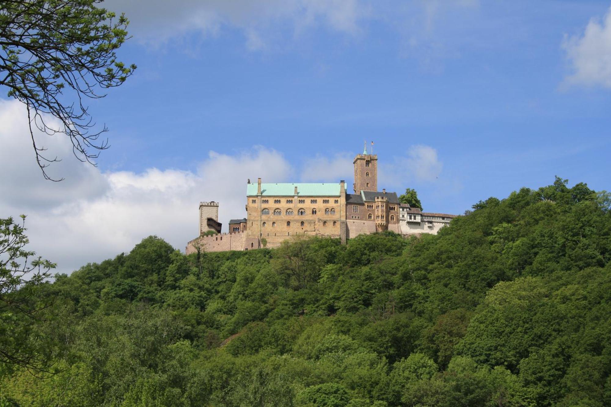 Haus Eveline - Ferienwohnungen Unterhalb Der Wartburg - Eisenach Eksteriør bilde